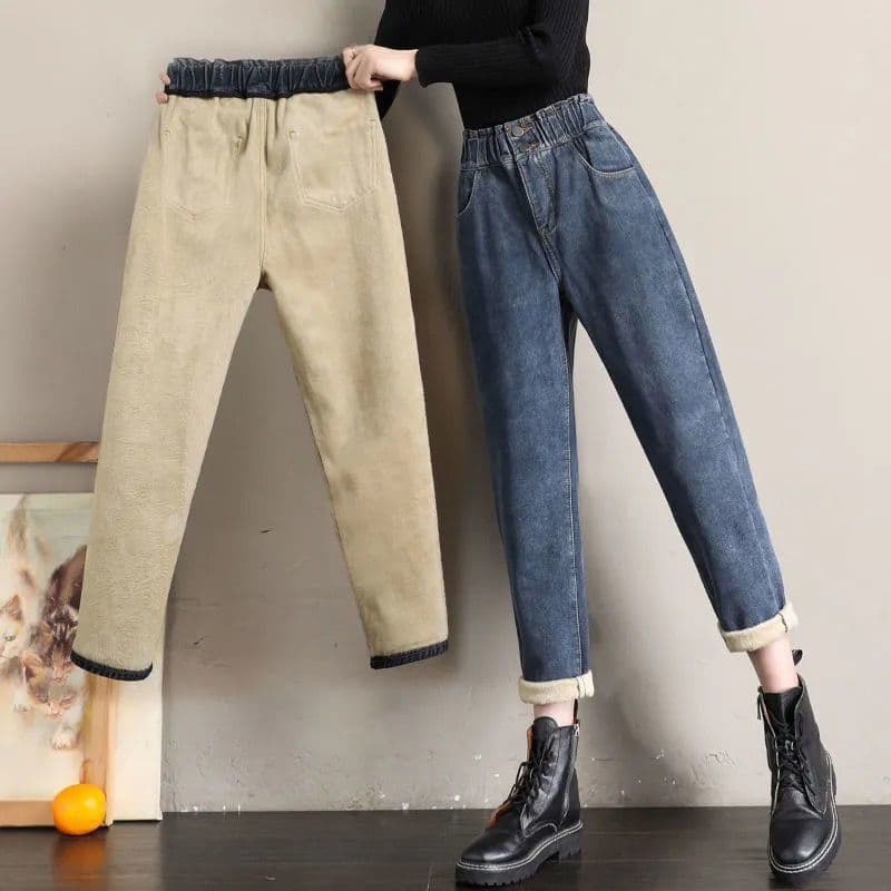 黒パンツ スタイリッシュストレートデニム