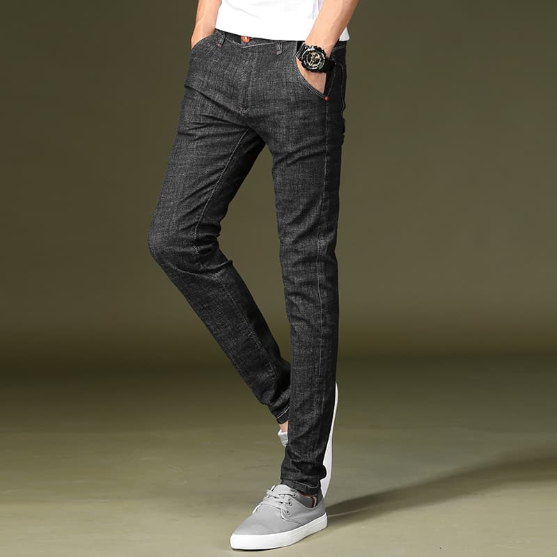 黒パンツ スタイリッシュスキニーパンツ